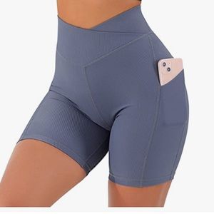 Crossover biker shorts. Size S. Never worn.